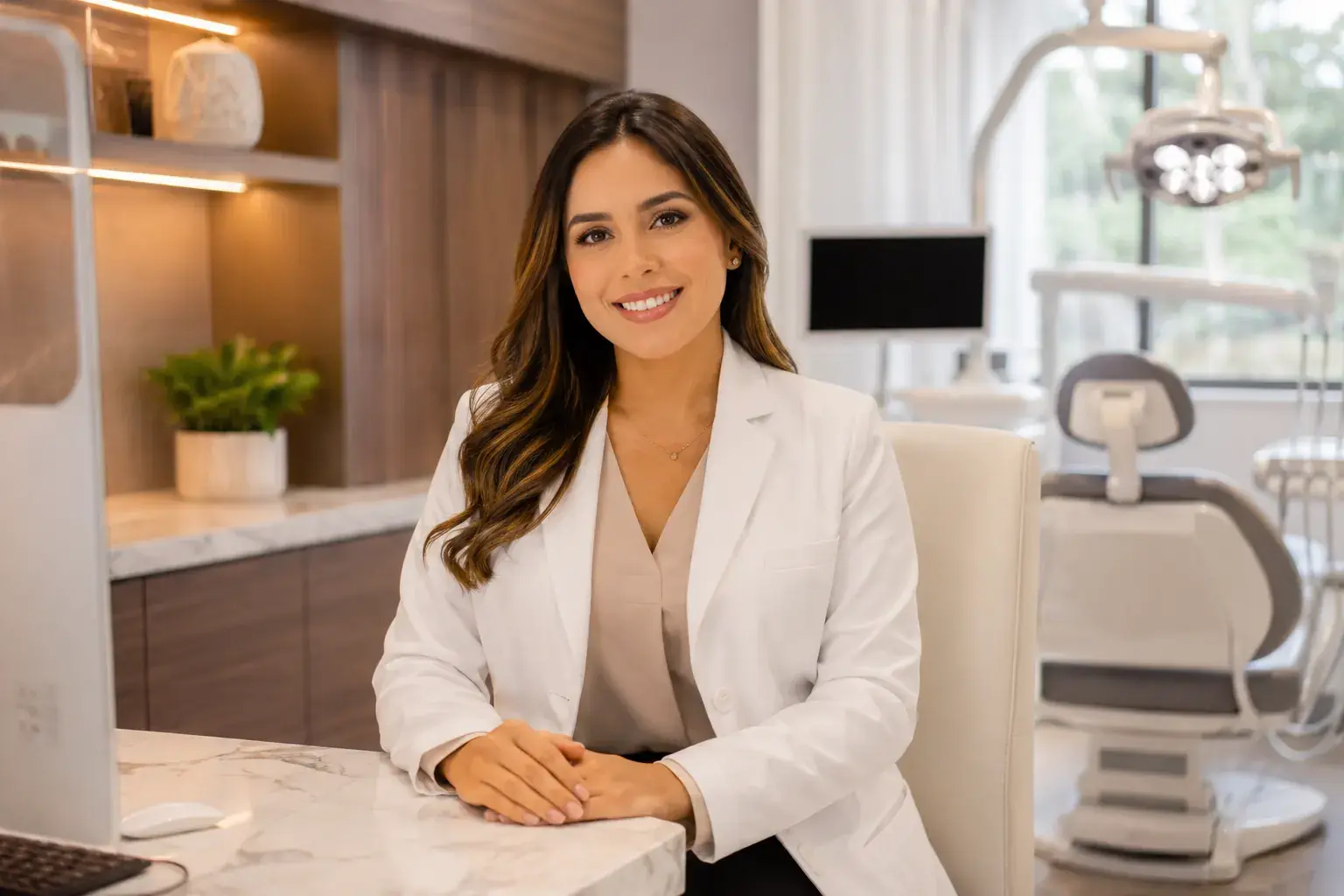 Dentista que quiere dirigir su clínica como CEO